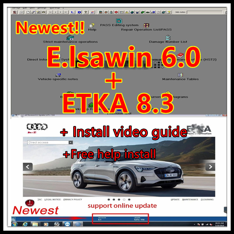 Electronics Repair Parts - Software de Reparación Automotriz ELSAWIN 6.0