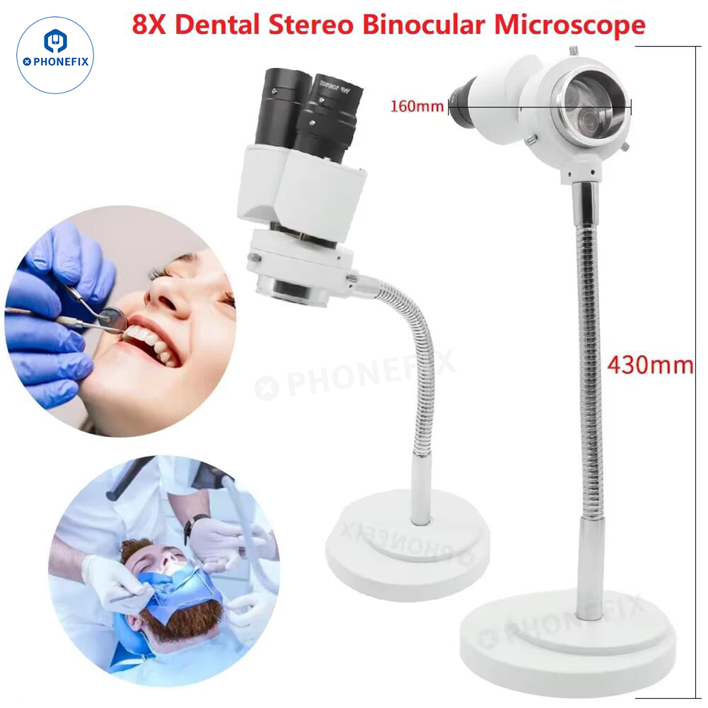 Electronics Repair Degree - Microscopio Estéreo Binocular Dental 8X con