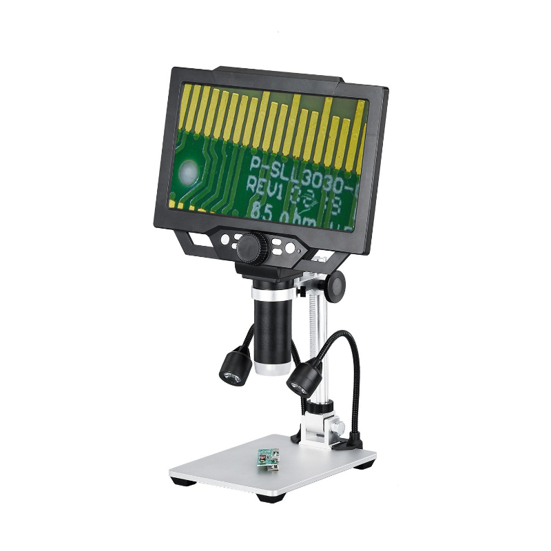 Electronics Repairing - Microscopio digital LCD portátil 50‑1600X 12MP