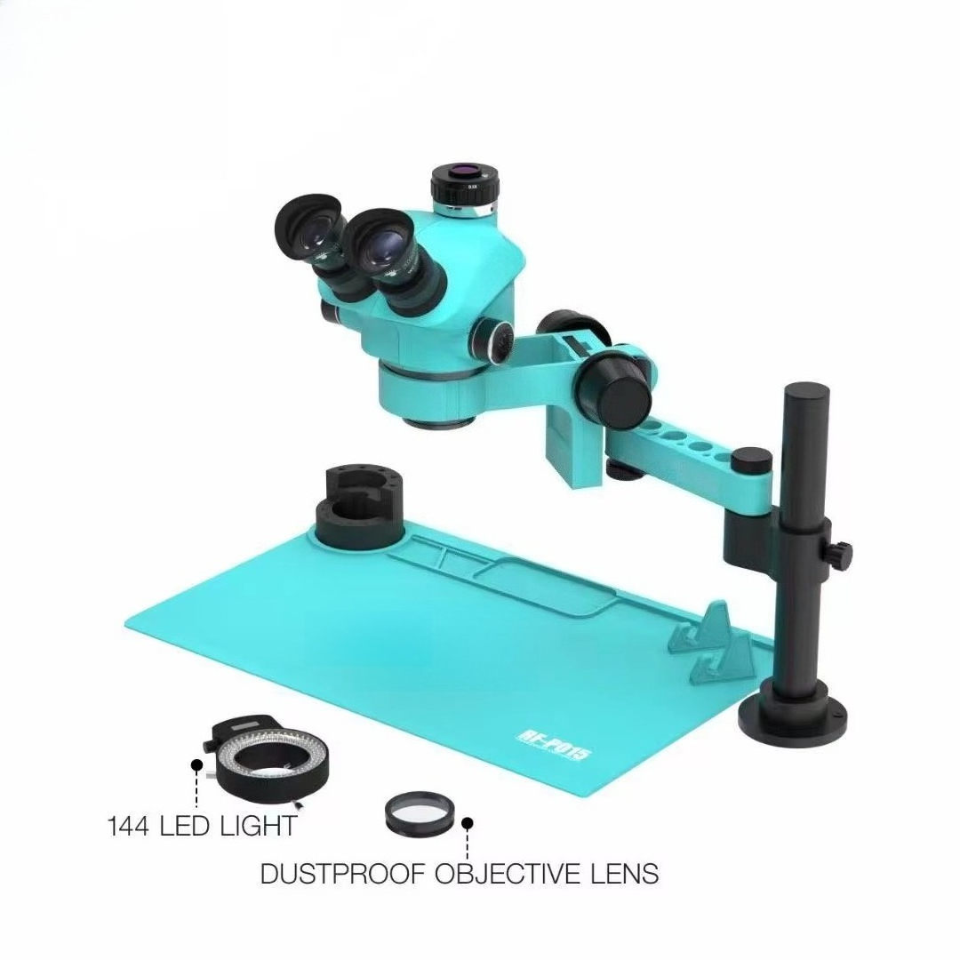 Electronics Repair Degree - Microscopio RF-7050pro- FO19 Microscopio electrónico Trinocular