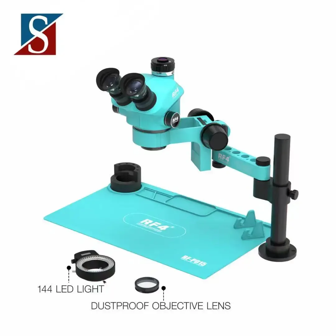 Microscopio 2025RF4 RF-7050pro - Electronics Repair Degree reseña y precio