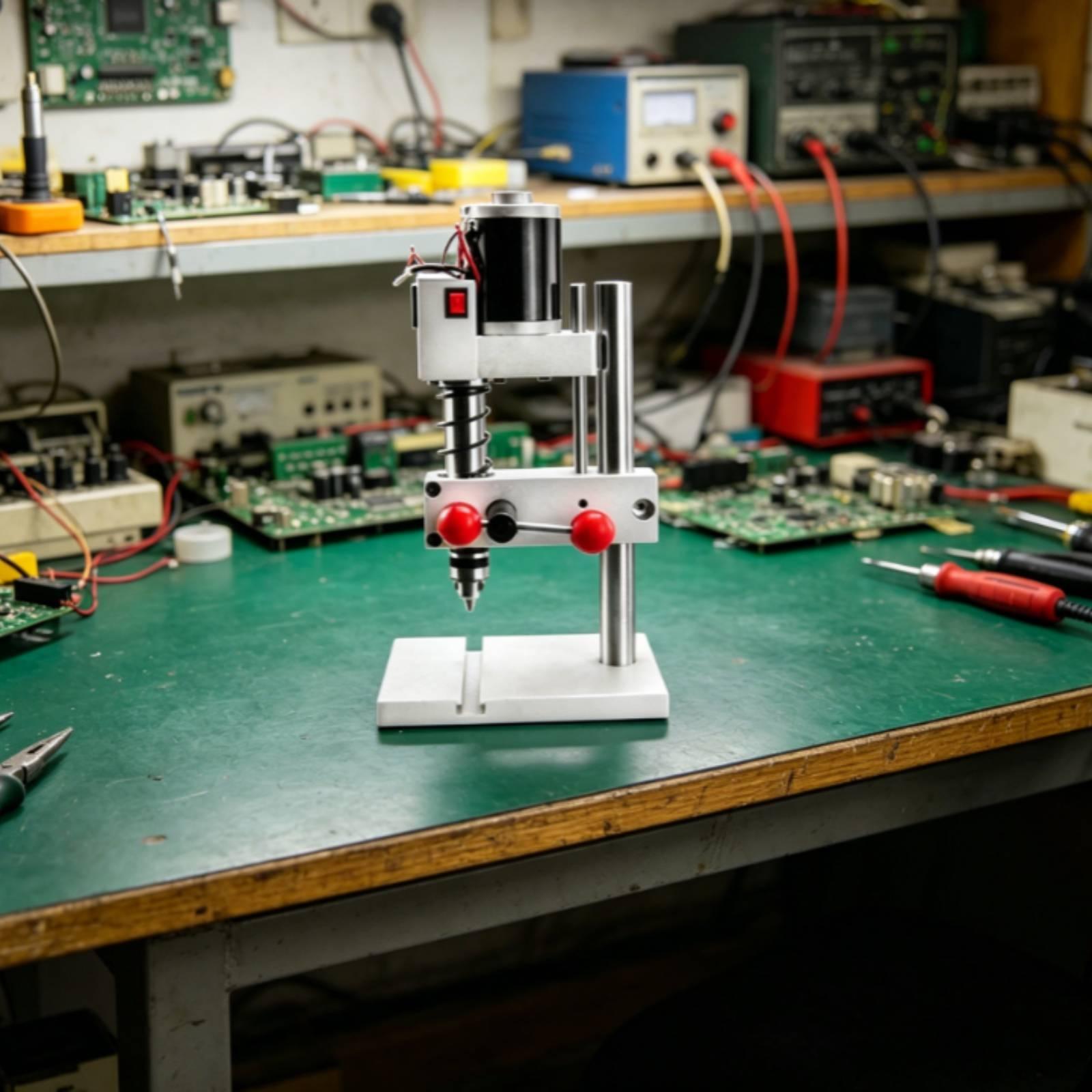 Taladro de Mesa Pequeño con Ma - Electronics Repairing reseña y precio