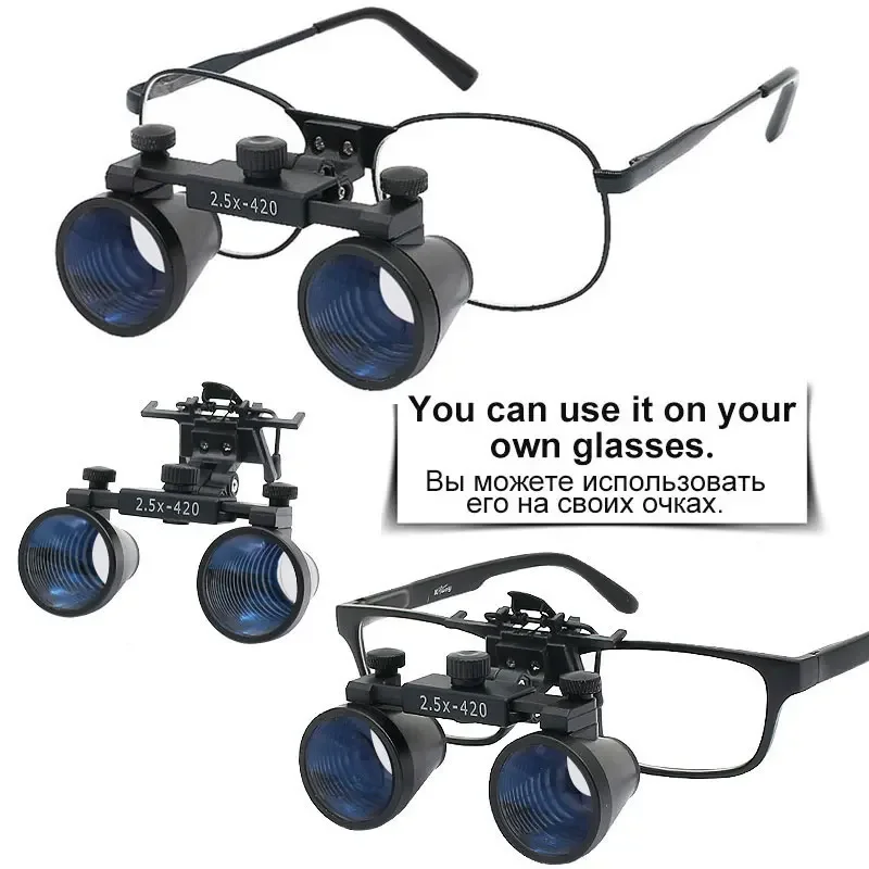 Lupa Binocular LED con Diadema - Electronics Repair Glasses reseña y precio