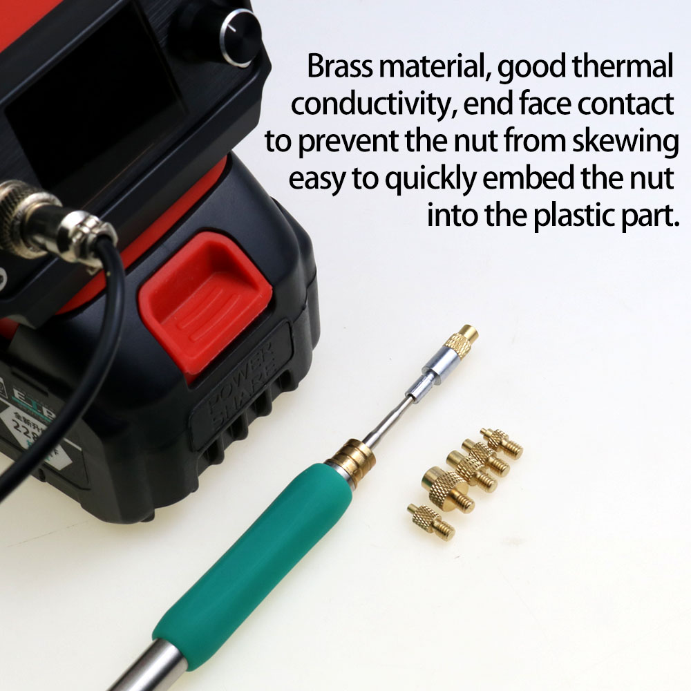 Tuerca de inserción térmica C2 - Electronics Repair Kit With Soldering Iron reseña y precio