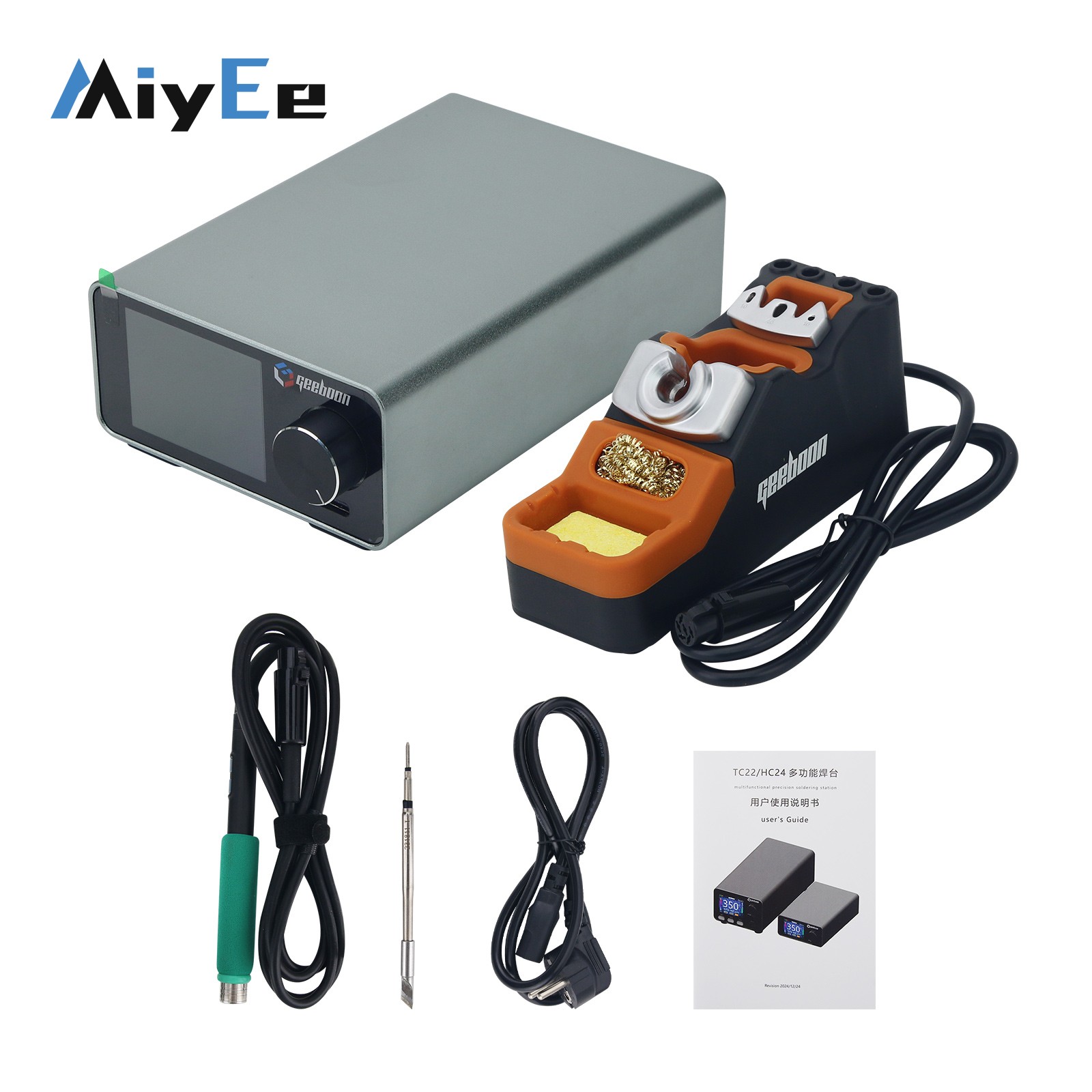 GEEBOON TC22 Kit de estación d - Electronics Repair Kit With Soldering Iron reseña y precio