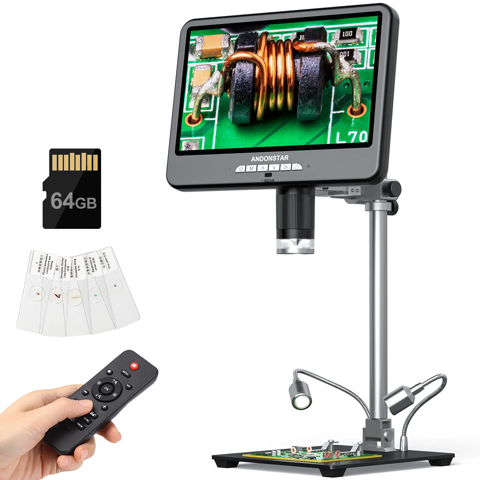 Microscopio Digital Andonstar  - Electronics Repairing reseña y precio