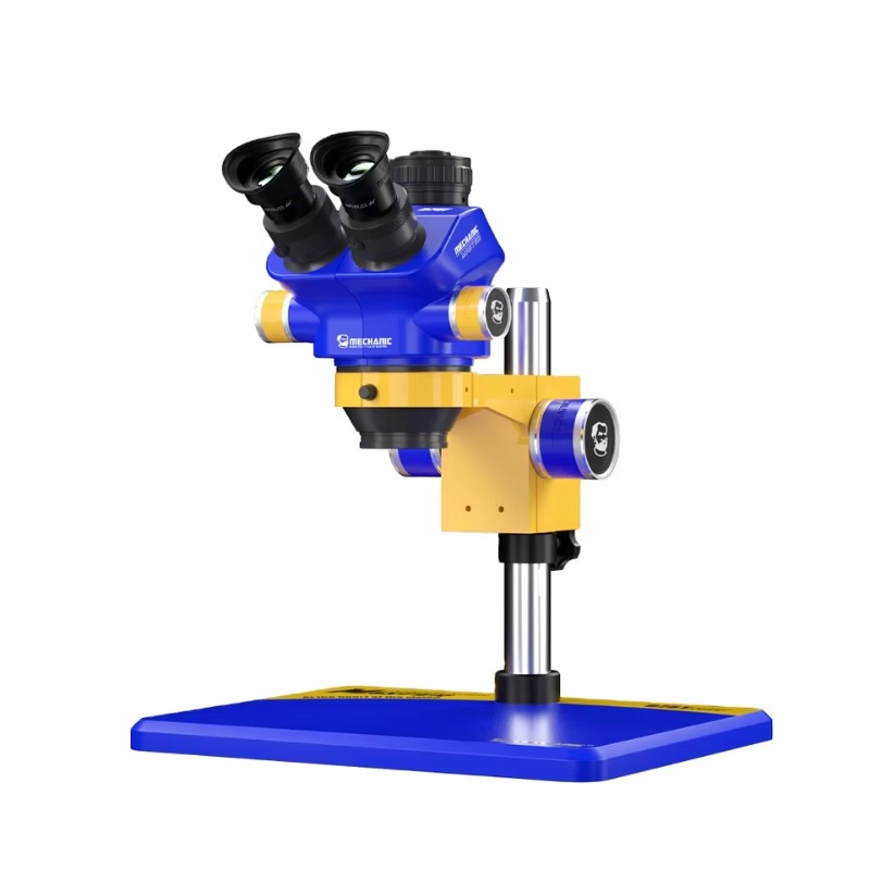 Microscopio estéreo Trinocular - Electronics Repair Degree reseña y precio