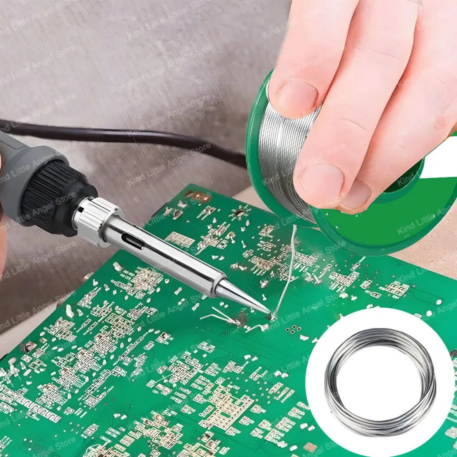 Alambre de Soldadura sin Plomo - Electronics Repair Degree reseña y precio
