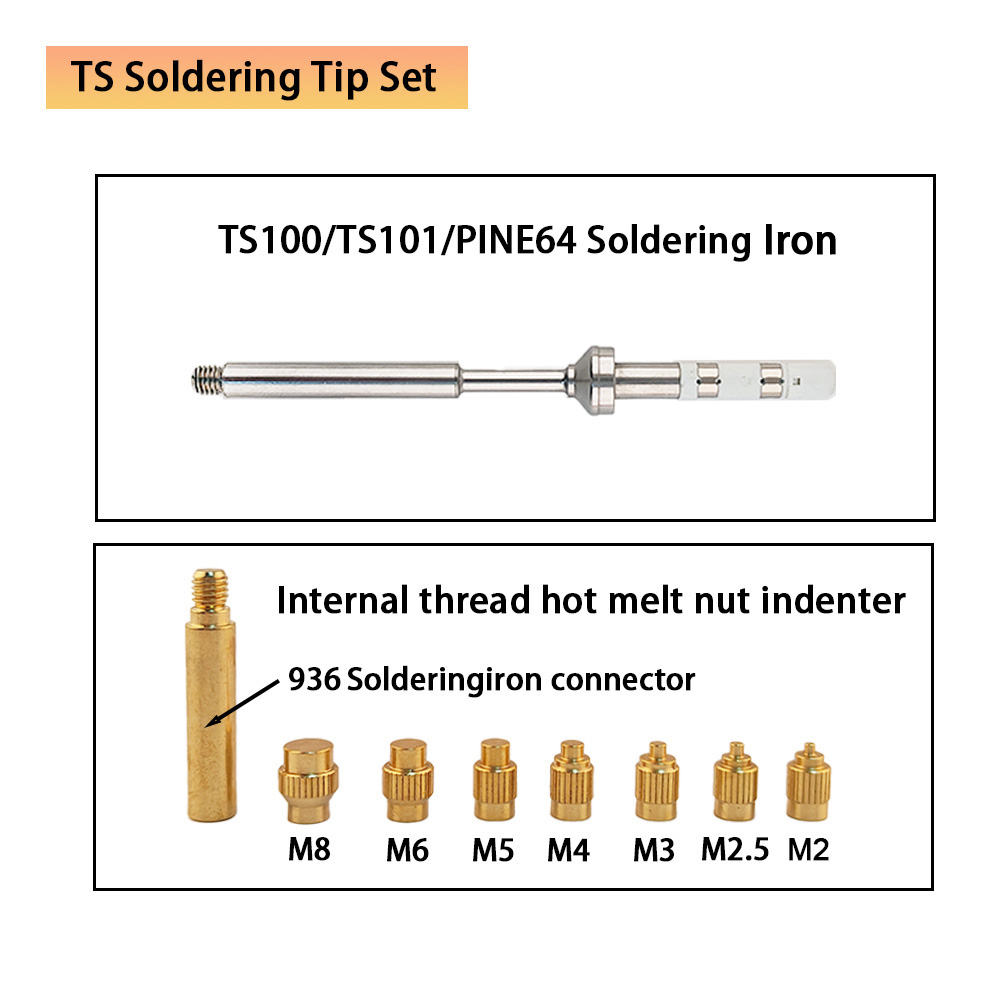 Kit de tuercas de inserción té - Electronics Repair Kit With Soldering Iron reseña y precio