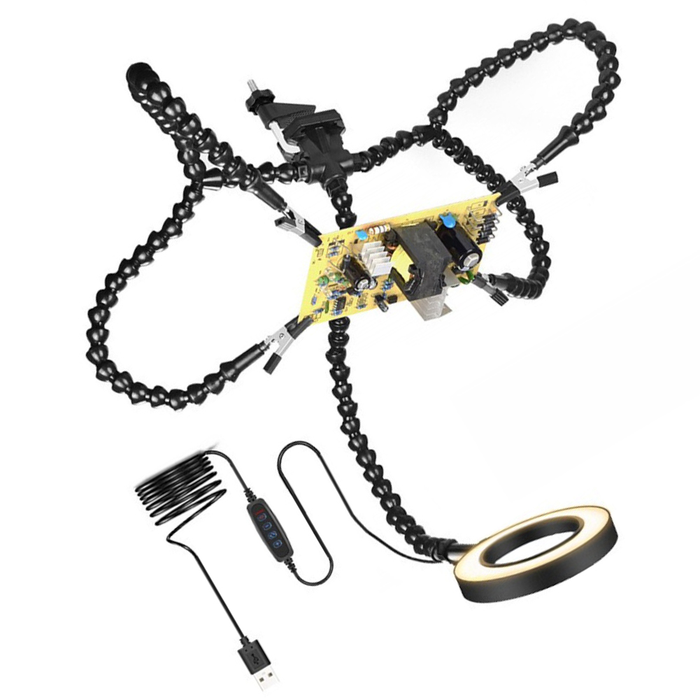 Manos auxiliares flexibles par - Electronics Repair Degree reseña y precio